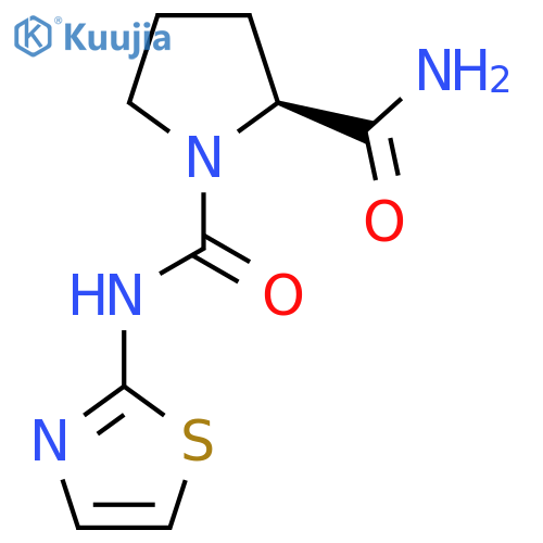 (S)-N1-(Thiazol-2-yl)pyrrolidine-1,2-dicarboxamide structure