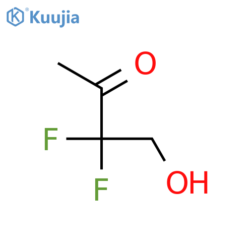 2-Butanone,3,3-difluoro-4-hydroxy- structure