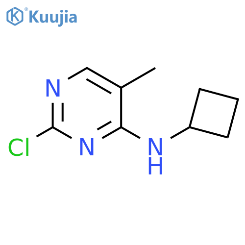 4-Pyrimidinamine, 2-chloro-N-cyclobutyl-5-methyl- structure