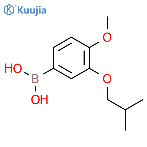 3-Isobutoxy-4-methoxyphenylboronic Acid structure
