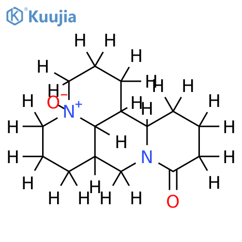 (-)-sophoridine N-oxide structure