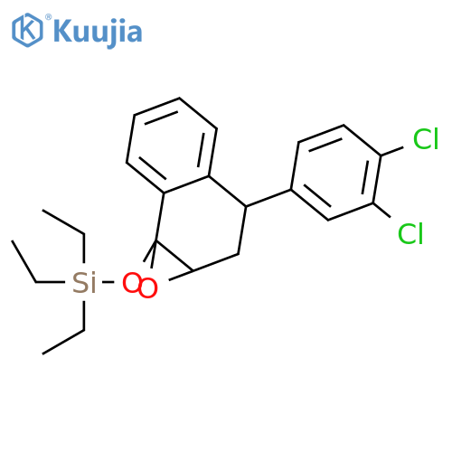 (4S)-(3’,4’-Dichlorophenyl)-3,4-dihydro-1,2-epoxy-1-O-triethylsilyl-1-naphthol structure