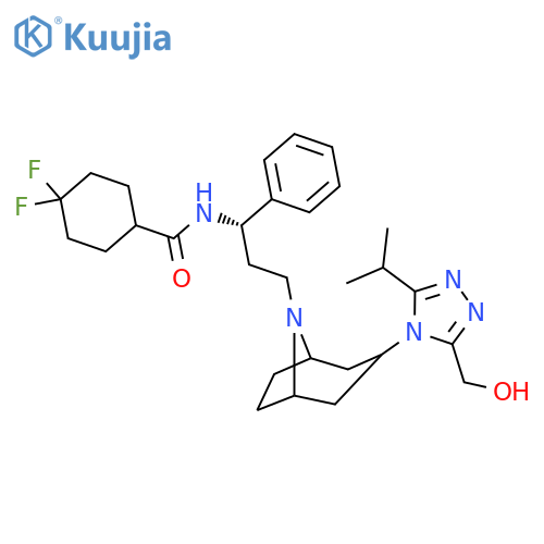 3-Hydroxymethyl Maraviroc structure