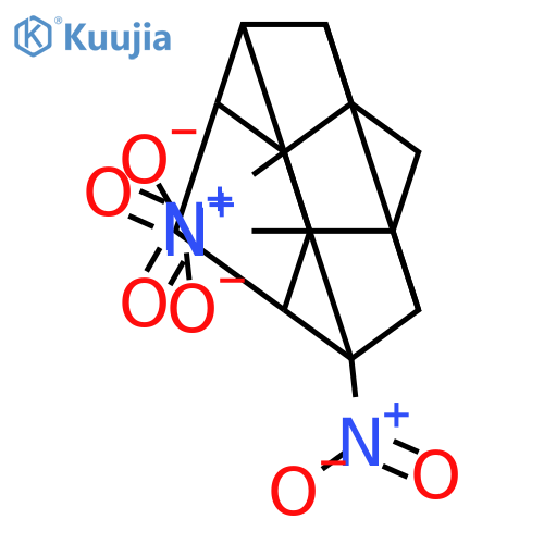 1,5,2,4-Ethanediylidenecyclopenta[cd]pentalene,decahydro-2,4a,6b-trinitro- (9CI) structure