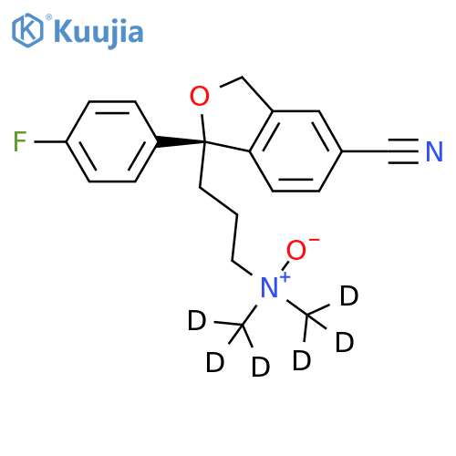 (R)-Citalopram-d6 N-Oxide structure