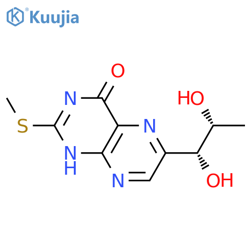 4-Hydroxy-6-(L-erythro-1,2-dihydroxypropyl)-2-methylthiopteridine structure