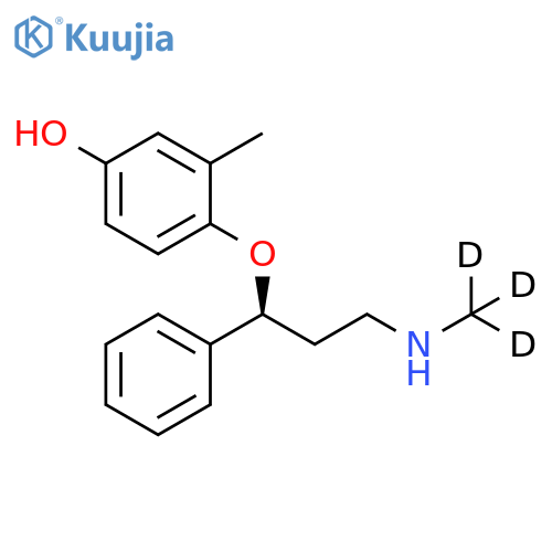 4’-Hydroxy Atomoxetine-d3 structure