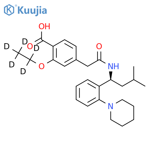 Repaglinide-ethyl-d5 structure