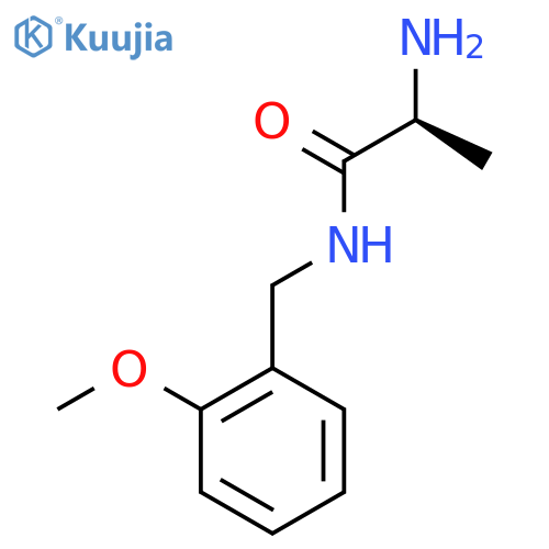 (S)-2-Amino-N-(2-methoxy-benzyl)-propionamide structure