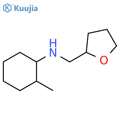 2-methyl-N-[(oxolan-2-yl)methyl]cyclohexan-1-amine structure