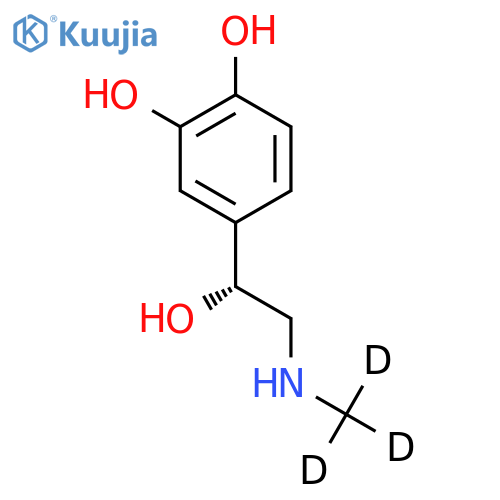 L-(-)-Epinephrine-d3 structure