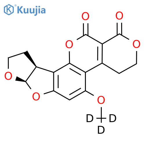 Aflatoxin G2-d3 structure