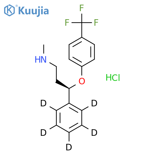 (R)-Fluoxetine-d5 Hydrochloride structure