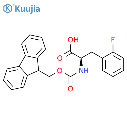 Fmoc-D-2-Fluoro-4-chlorophe structure