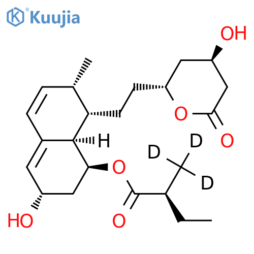 Pravastatin Lactone-d3 structure