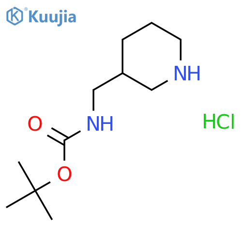 (R)-tert-Butyl Piperidin-3-ylmethylcarbamate Hydrochloride structure