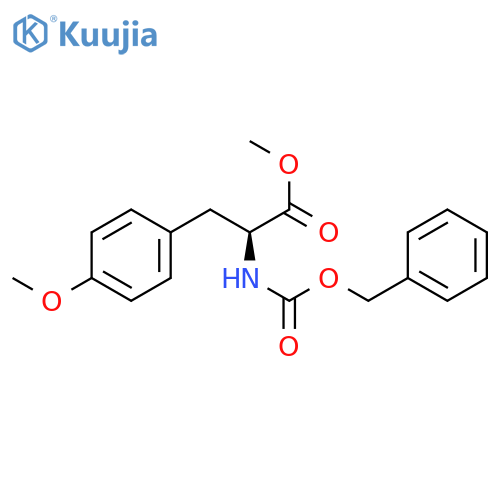 L-Tyrosine,O-methyl-N-[(phenylmethoxy)carbonyl]-, methyl ester structure