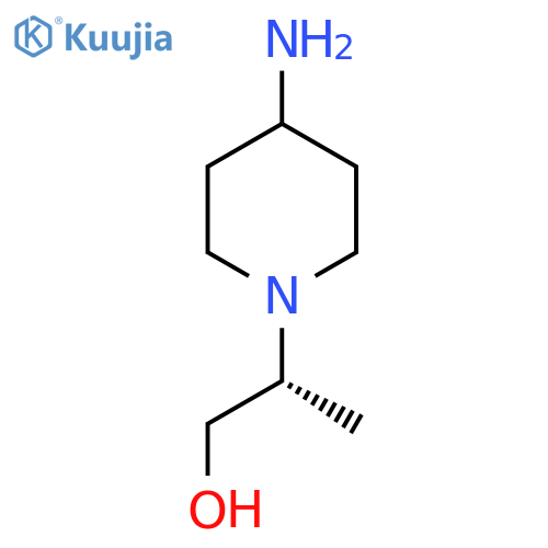 (R)-2-(4-Aminopiperidin-1-yl)propan-1-ol structure