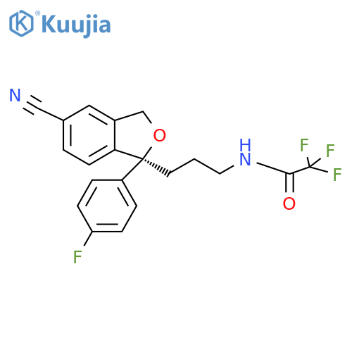 (S)-(+)-N-Trifluoroacetodidemethyl Citalopram structure