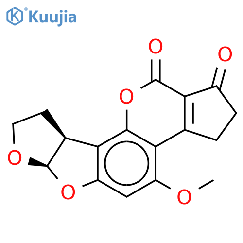 Aflatoxin B2-d3 structure