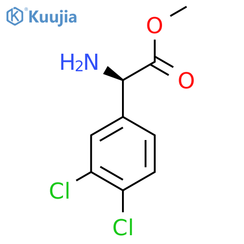 Methyl D-3,4-dichlorophenylglycinate structure
