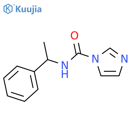 N-(R)-(+)-1-Phenylethylimidazole-1-carboxamide structure