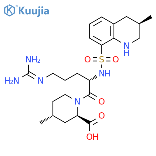 21R-Argatroban structure