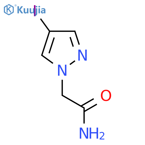 2-(4-Iodo-1H-pyrazol-1-yl)acetamide structure