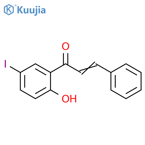 2-Propen-1-one, 1-(2-hydroxy-5-iodophenyl)-3-phenyl- structure