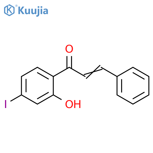 2-Propen-1-one, 1-(2-hydroxy-4-iodophenyl)-3-phenyl- structure