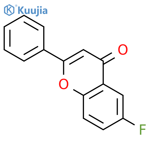 6-Fluoroflavone structure