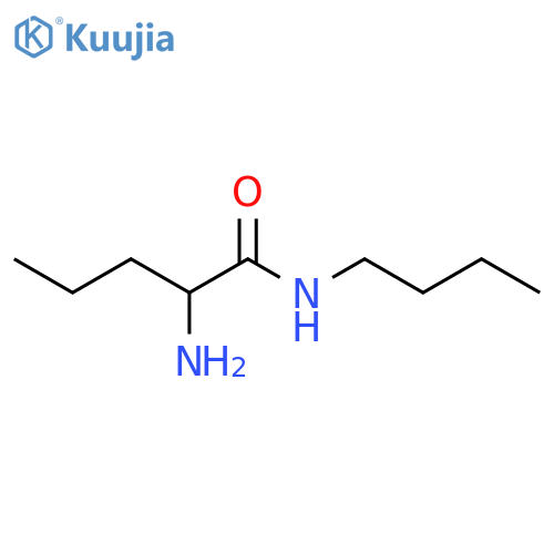 2-amino-N-butylpentanamide structure