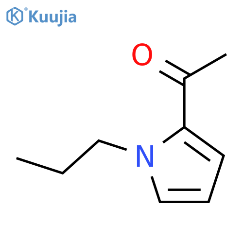 Ethanone,1-(1-propyl-1H-pyrrol-2-yl)- structure