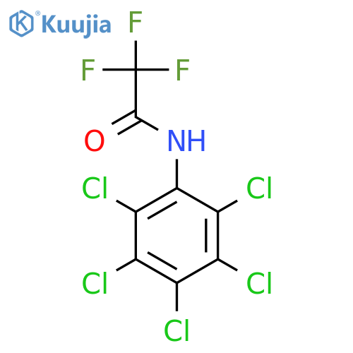 Acetamide, 2,2,2-trifluoro-N-(pentachlorophenyl)- structure