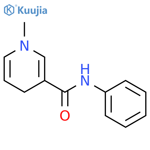 3-PYRIDINECARBOXAMIDE, 1,4-DIHYDRO-1-METHYL-N-PHENYL- structure