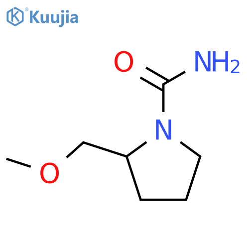1-Pyrrolidinecarboxamide,2-(methoxymethyl)-, (2R)- structure