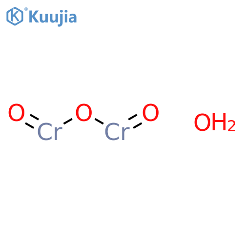oxo(oxochromiooxy)chromium;hydrate structure