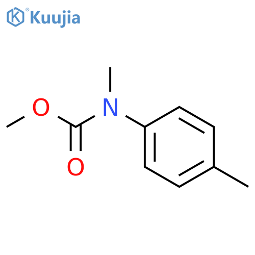 Carbamic acid,methyl(4-methylphenyl)-, methyl ester (9CI) structure