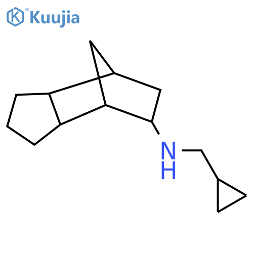 N-(cyclopropylmethyl)tricyclo[5.2.1.02,?]decan-8-amine structure