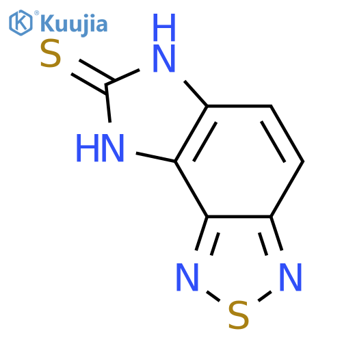 7H-Imidazo[4,5-e]-2,1,3-benzothiadiazole-7-thione, 6,8-dihydro- structure