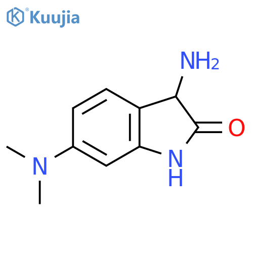 3-amino-6-(dimethylamino)-2,3-dihydro-1H-indol-2-one structure