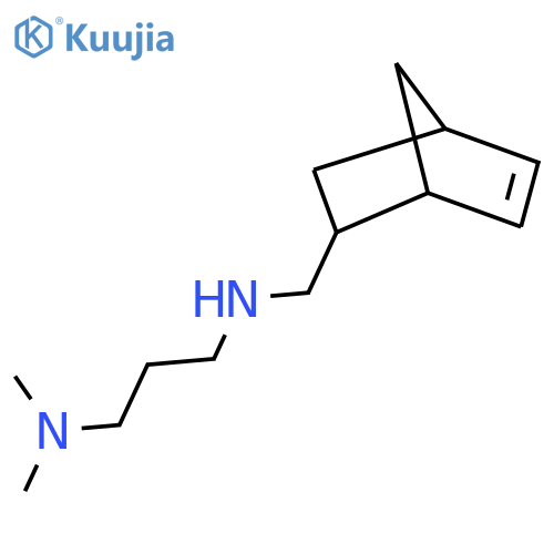 ({bicyclo2.2.1hept-5-en-2-yl}methyl)3-(dimethylamino)propylamine structure