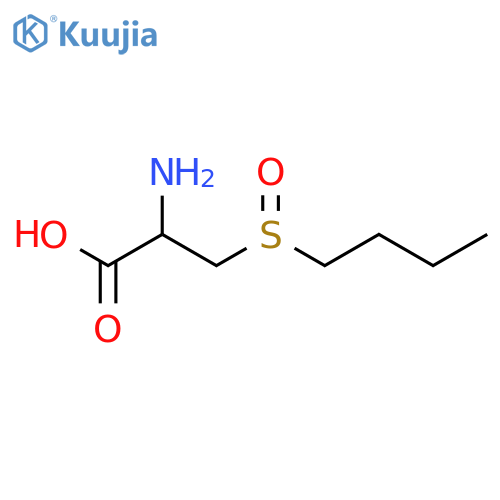 3-(butylsulfinyl)-l-alanine structure