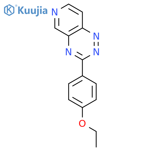 Pyrido[3,4-e]-1,2,4-triazine,3-(4-ethoxyphenyl)- structure