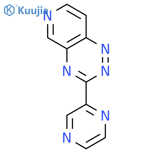 Pyrido[3,4-e]-1,2,4-triazine,3-(2-pyrazinyl)- structure