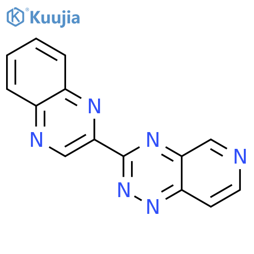 Pyrido[3,4-e]-1,2,4-triazine,3-(2-quinoxalinyl)- structure
