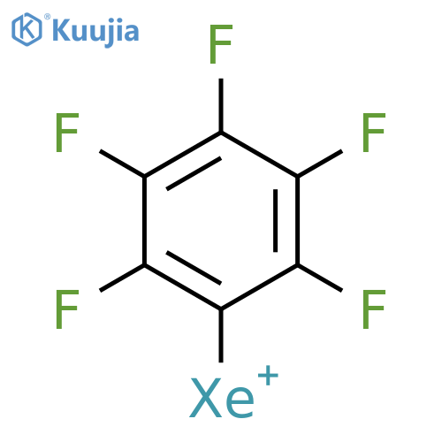 Xenon(1+), (pentafluorophenyl)- structure
