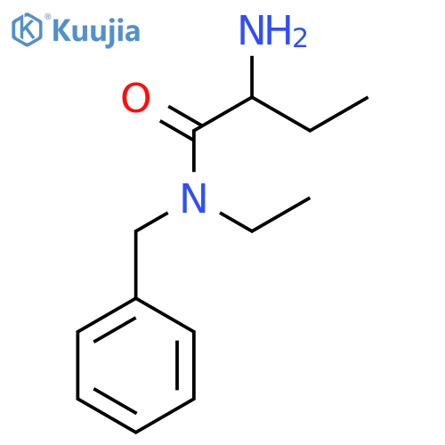 2-Amino-N-benzyl-N-ethylbutanamide structure