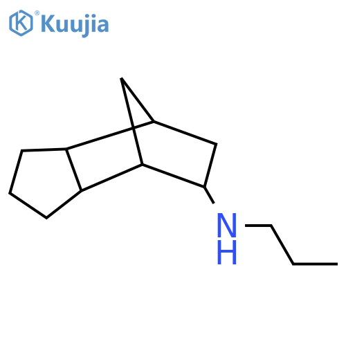 N-propyltricyclo[5.2.1.02,?]decan-8-amine structure