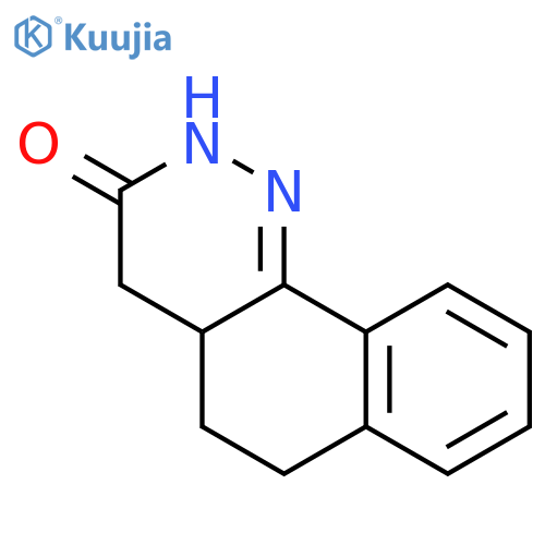 4,4a,5,6-tetrahydrobenzo[h]cinnolin-3(2H)-one structure